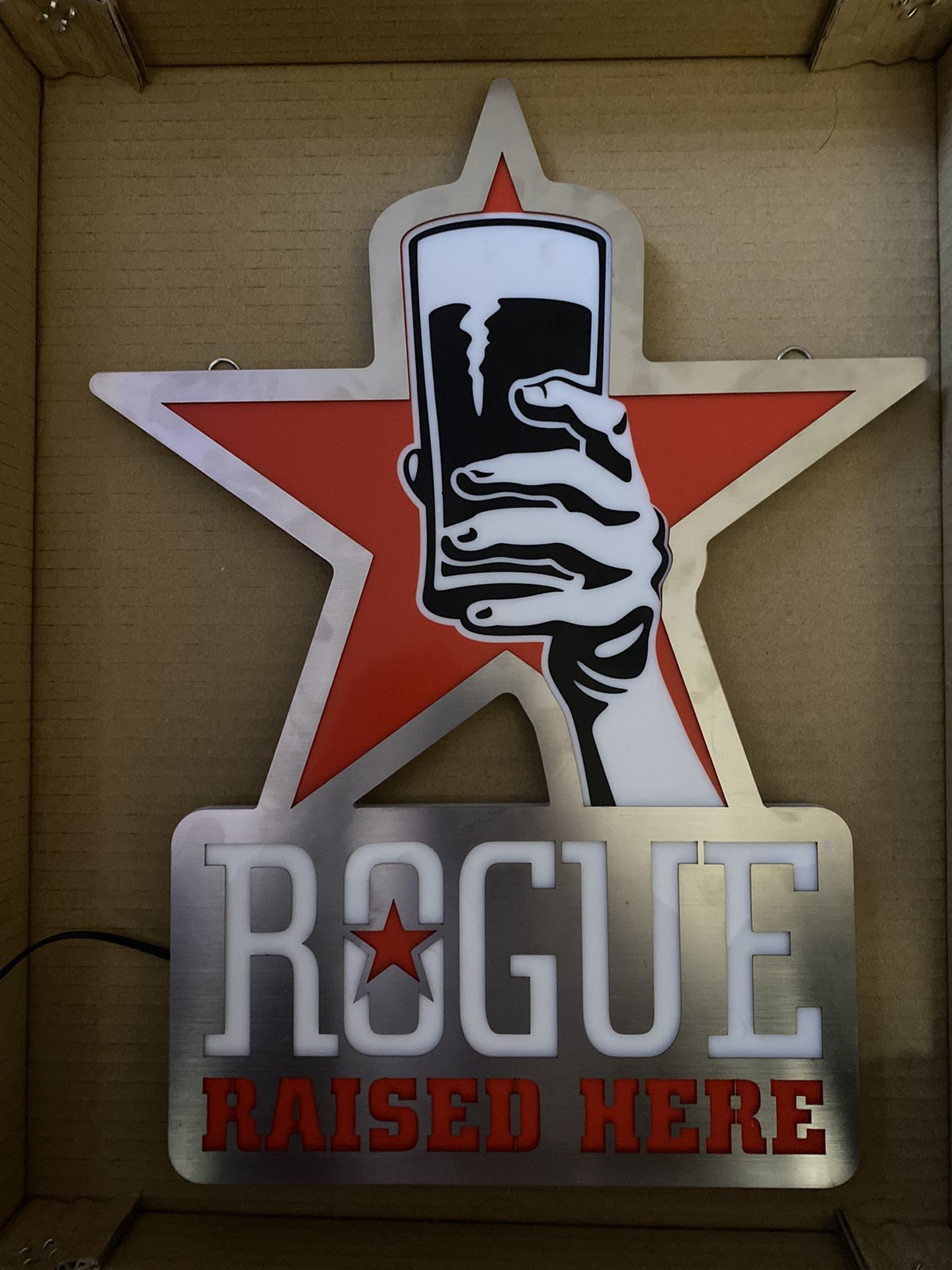 Rogue Beer Sign