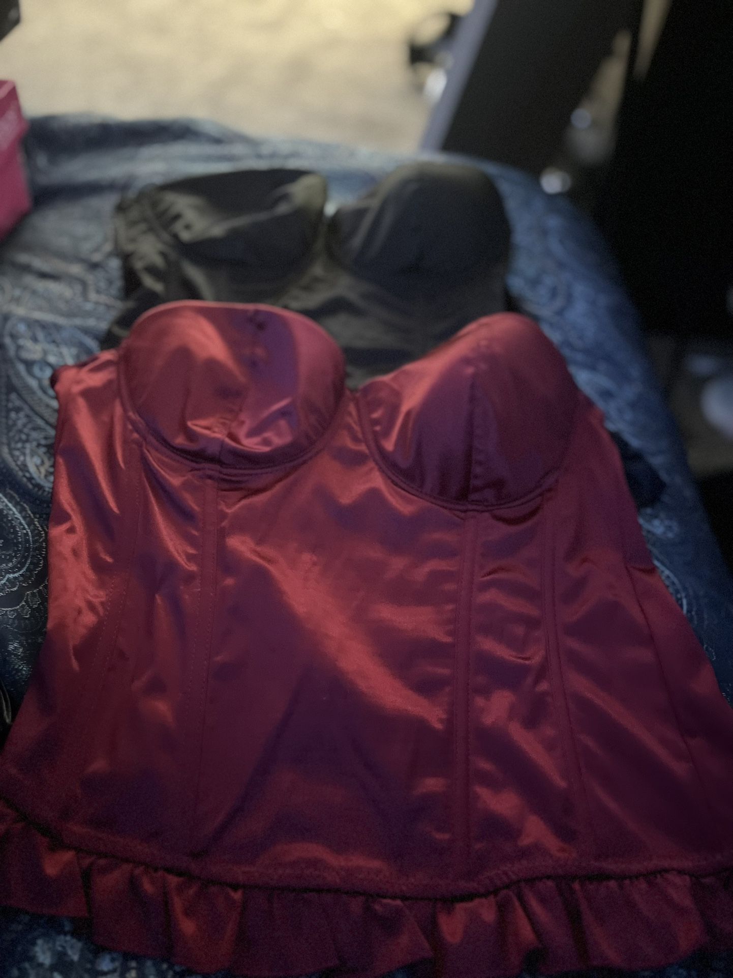 Two Corsets With G. Strings Size M