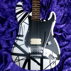 Electric Guitar Evh Custom Made With Fender Parts !!$300 Or Best Offer !!