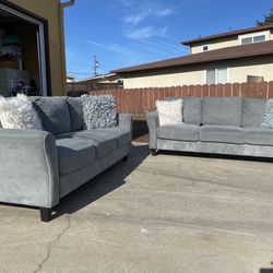 Gray Couch Set Immaculate