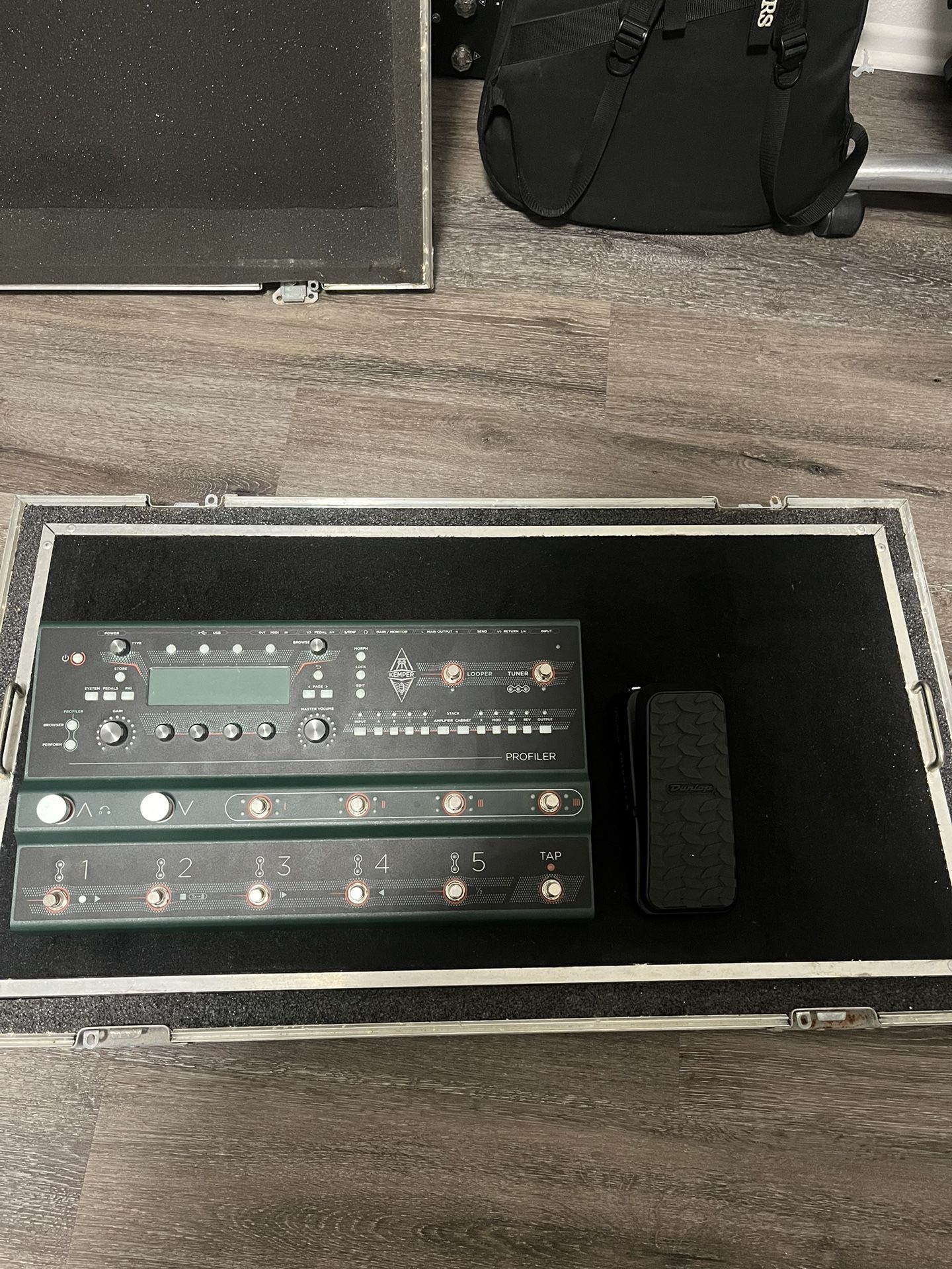 Kemper Stage Guitar Pedal Volumen Pedal Pedalboard