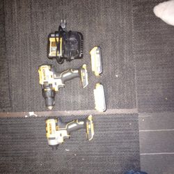 1\4 DeWalt Impact & Drill Driver Combo