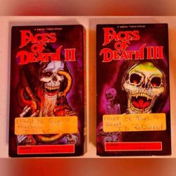 Faces Of Death Part 2 And 3 Super Rare