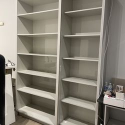 Bookshelves. Bookcase. 
