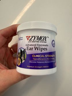Brand New - Zymox Dog & Cat Ear Wipes 100ct