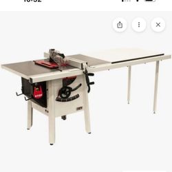 Jet Table Saw With Extension Table 10" 1.75 Hp