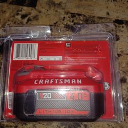 Brand New Craftsman Battery