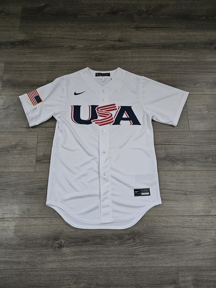 Nike World Baseball Classic Team USA Jersey Mens Size Small