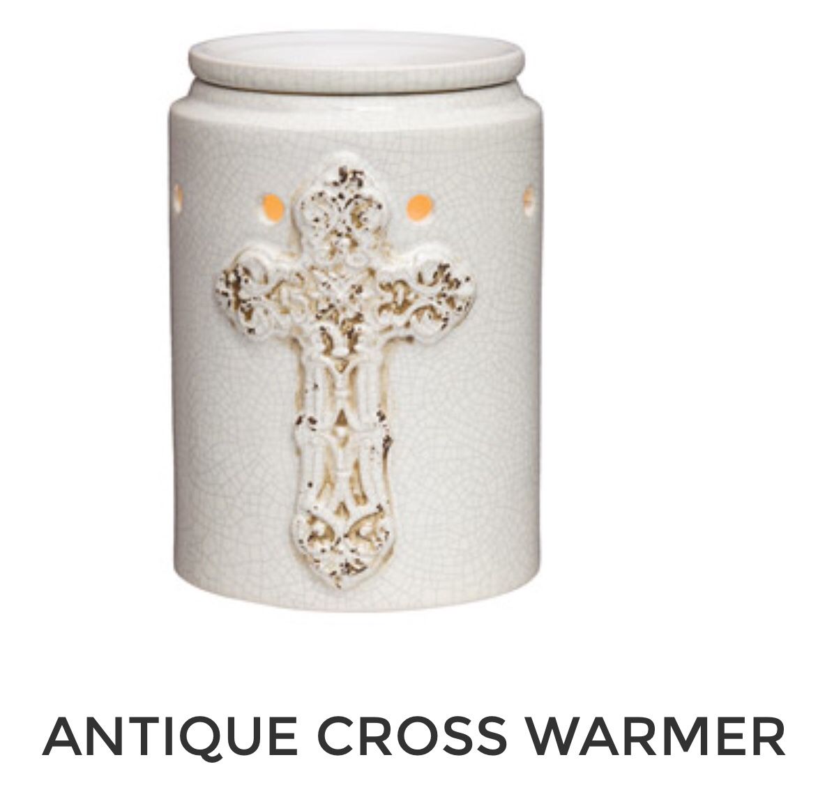 Scentsy Antique Cross Warmer