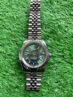 Rolex Sky-Dweller Green Face