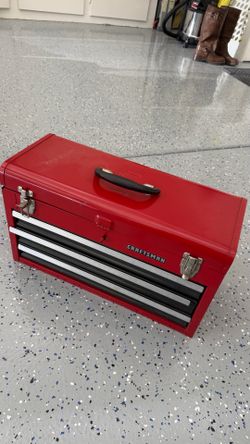 CRAFTSMAN Portable Steel Tool Box