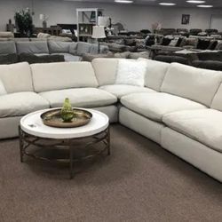 Oversized Plush Comfy Cloud Modular Sectional Sofa Couch 