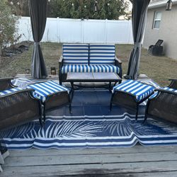 Bamboo Outdoor Patio Set