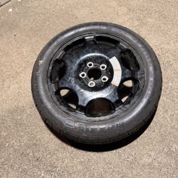 Spare Tire Five Lug 