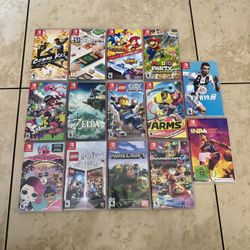 Nintendo Switch Empty Game Boxes