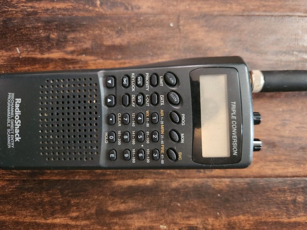 Radio Shack Scanner