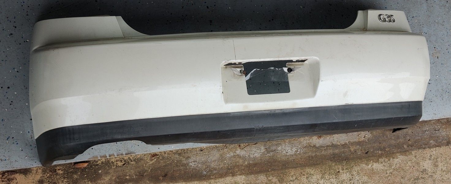 g35 Sedan rear bumper - OEM