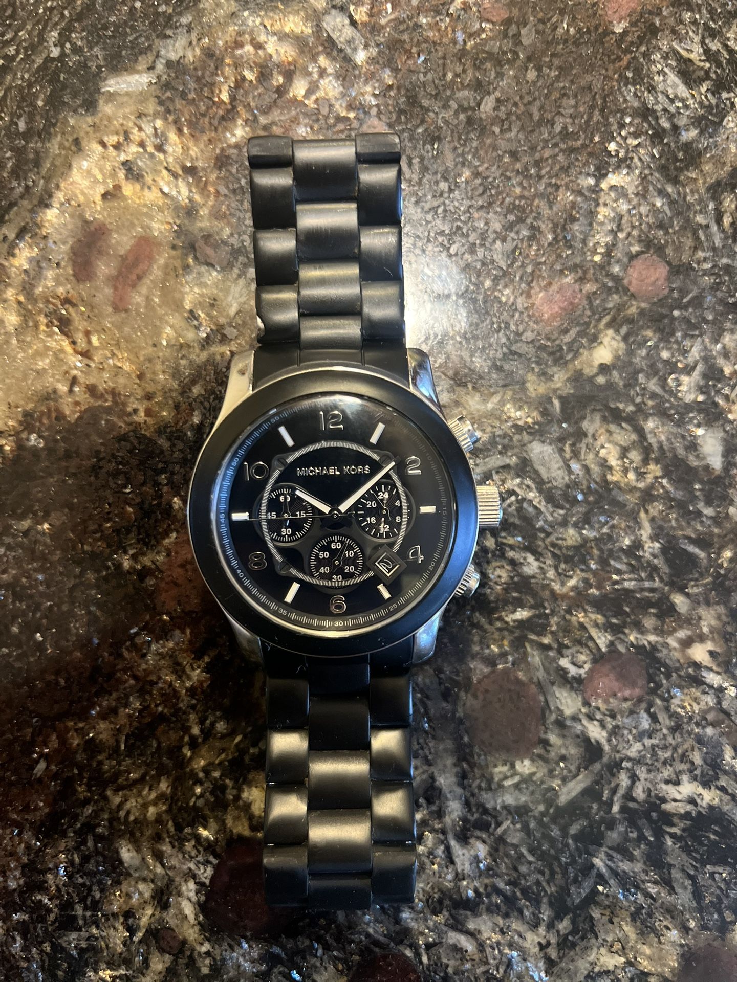 Michael Kors Black Chronograph Watch