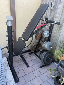 Weight Set And Bench