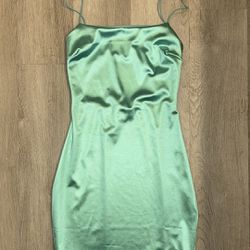 Green BodyCon Dress 
