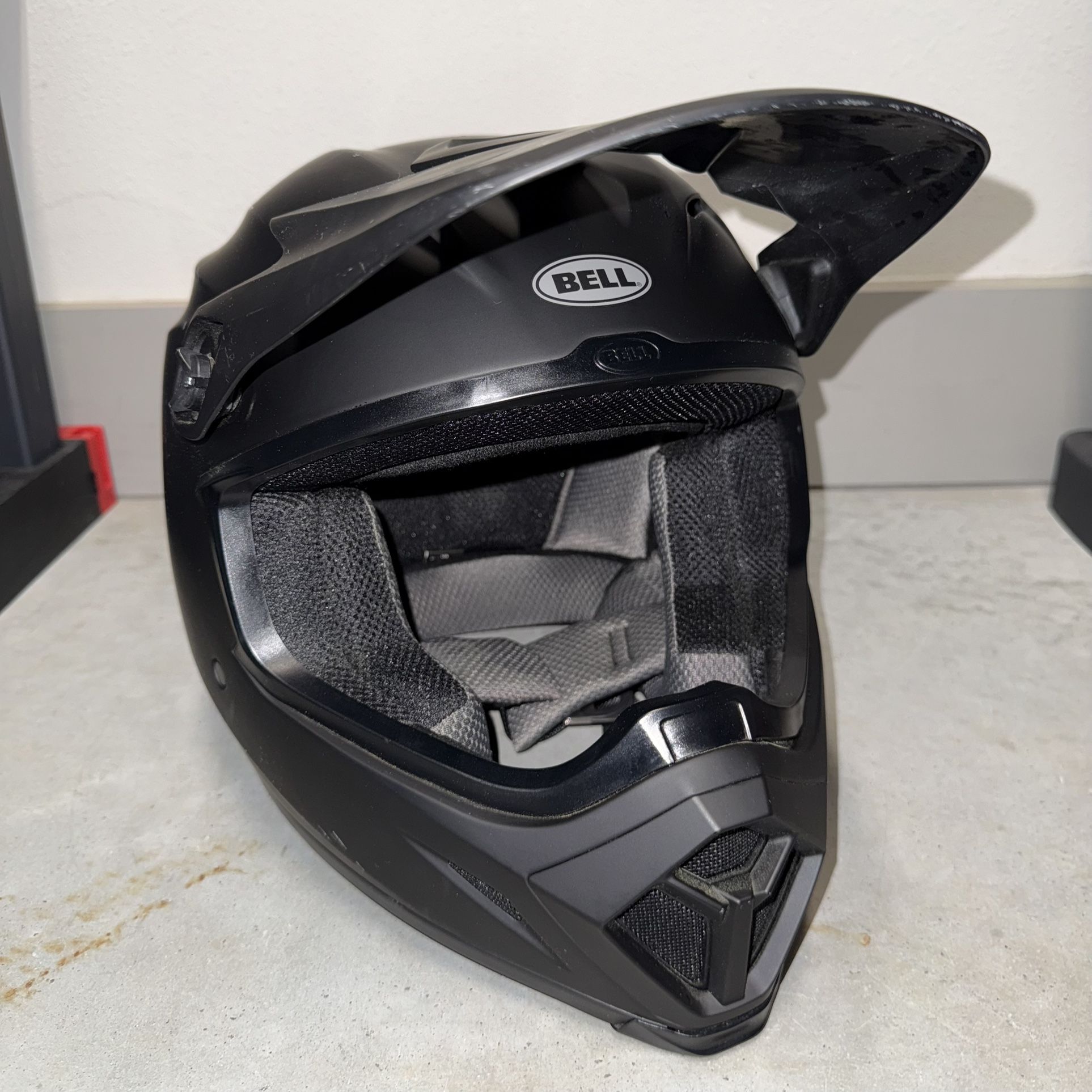Bell Helmet MX-9 MIPS Sz XL Motocross Dirt Bike Black Men’s