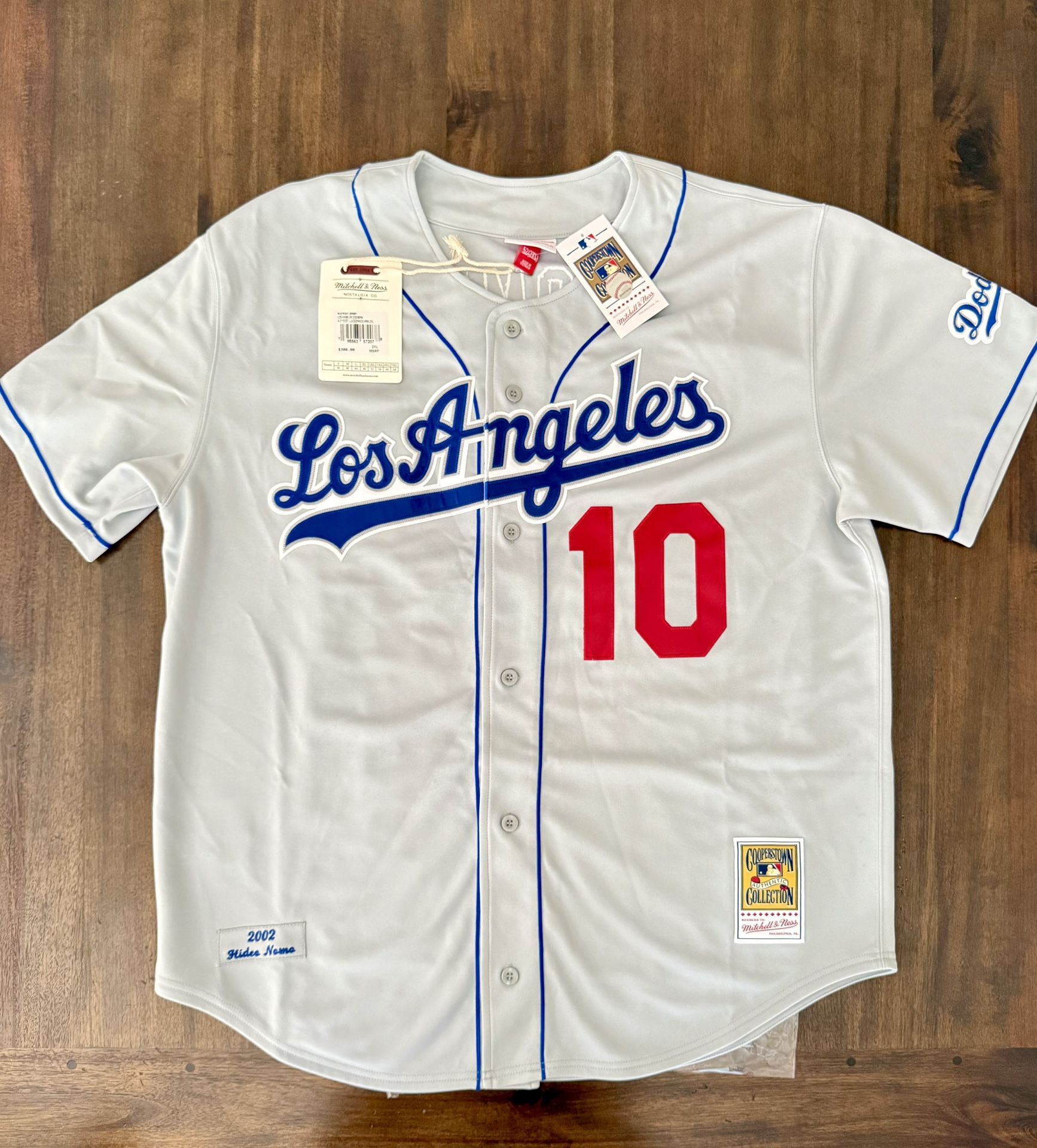 Los Angeles Dodgers Authentic Player Jersey “Hideo Nomo”