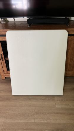 Brand New 6ft Plastic Folding Table, Indoor Outdoor Heavy Duty Portable w/Handle, Lock for Picnic, Party, Camping - White