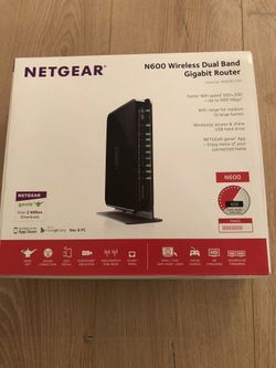 NETGEAR N600 (8x4) WiFi DOCSIS 3.0 Cable Dual Band Router