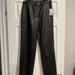 Never Worn Leather Pants - Tags Still On 