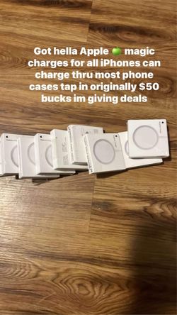 Apple magic chargers