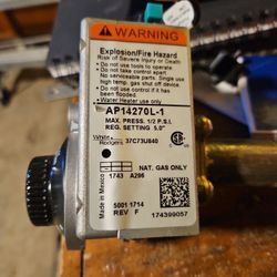 Use Water Heater Control Valve 1year Old 