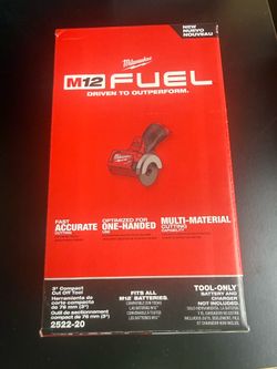 NEW Milwaukee m12 Fuel cut off tool