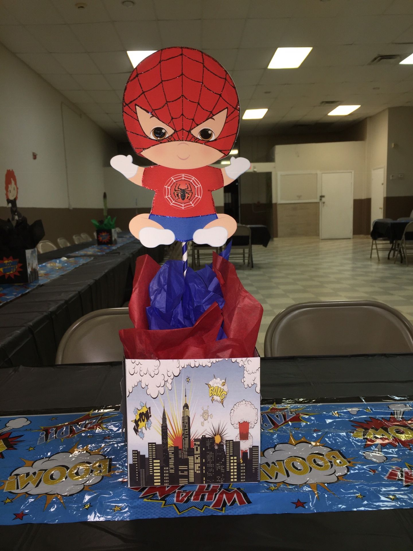 Super Hero Baby Shower/ Birthday Party Decorations