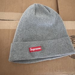 Supreme Overdyed Beanie SS25 Gray