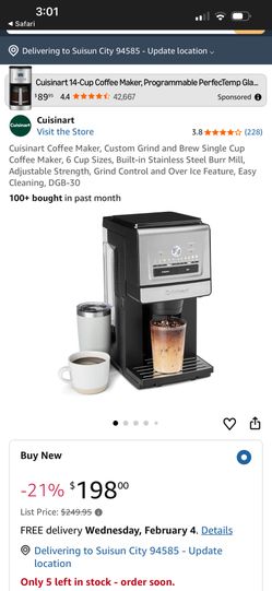 Cuisinart Coffee Maker