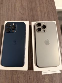 2 iPhone 15 pro max 256 GB