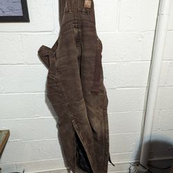 Carhartt Insulated Bib's Patina