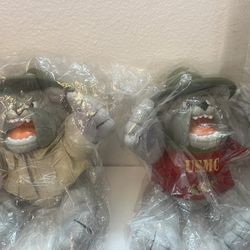 USMC Bulldog Plushies 