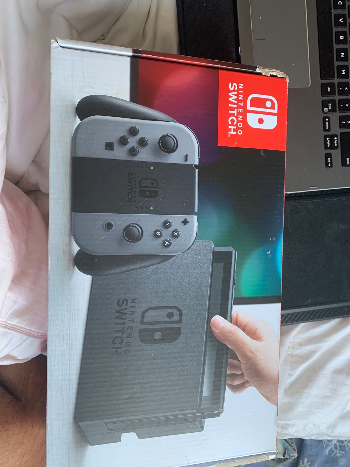 Used Nintendo switch missing the dock