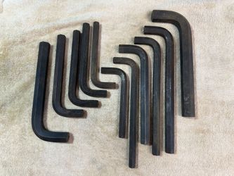 Extra Large Allen Wrenches (11 total)