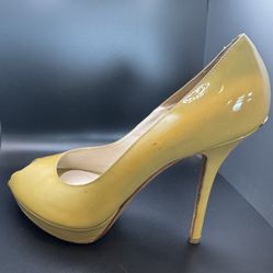 Dior Yellow Patent Leather Heels Sz 40 – Used / As Is – $125