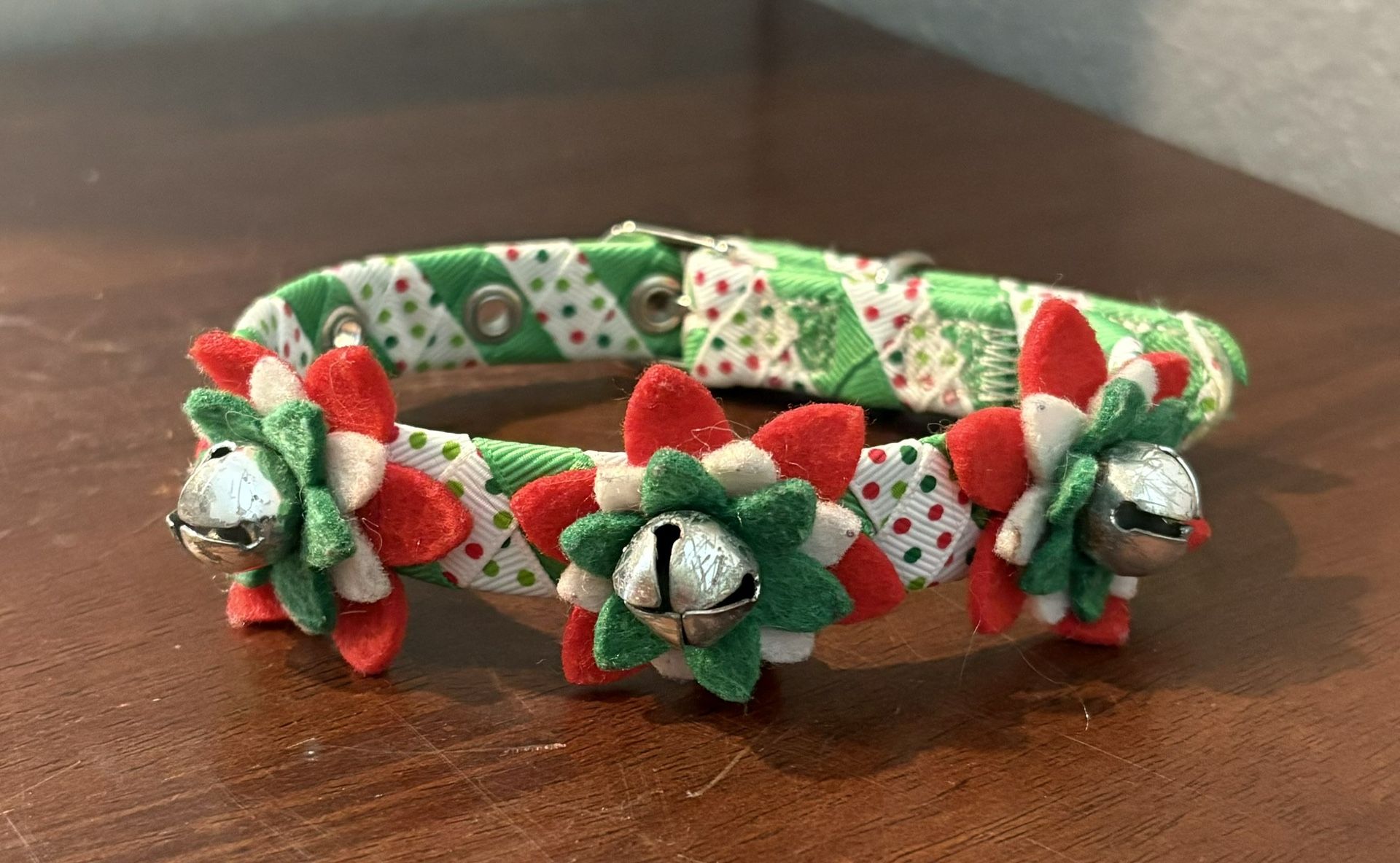 Small Christmas Dog Collar