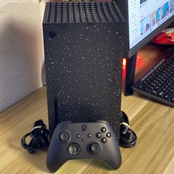 Microsoft Xbox Series X 2TB Galaxy Black Edition with Controller and Cables