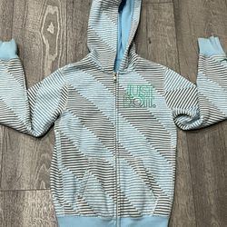 Nike Hooded Sweatshirt With Zipper Teen Size Medium 
