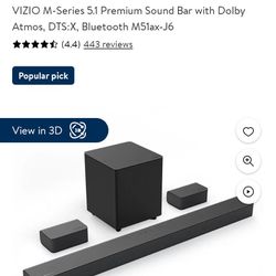 Sony Vizio Sound Bar System 