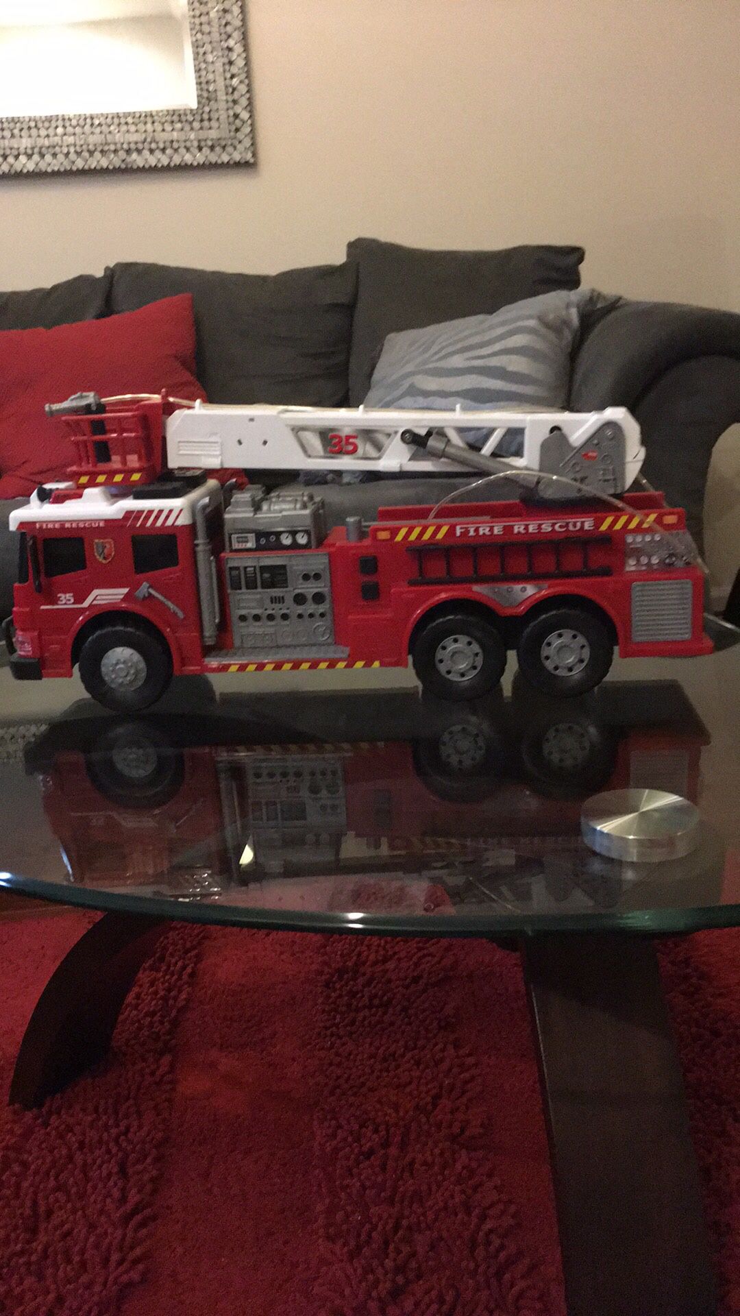 Fire Brigade Truck Toy Fire Truck By Dickie Kids Toys