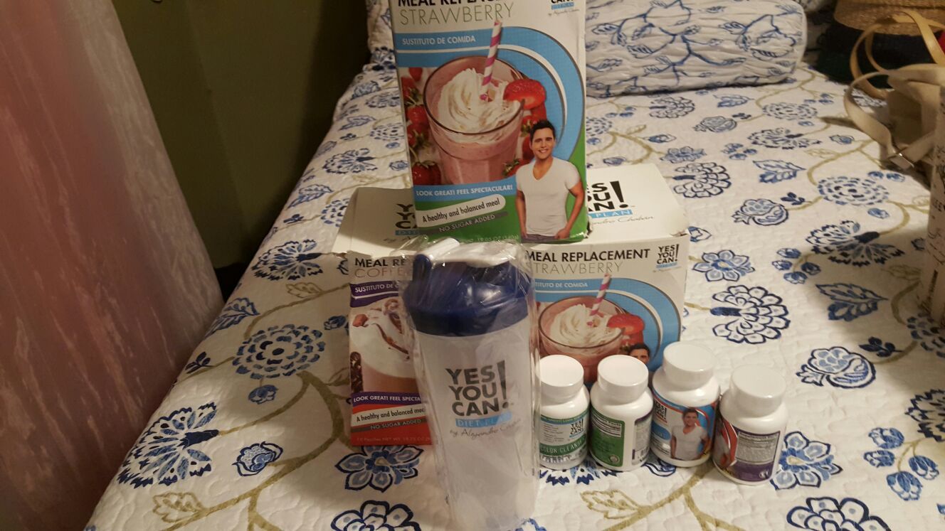 Estoy bendiendo el producto de chaban yes you can lo que ñasa sali embarazada y ya no lo pude tomar pero es muy bueno para bajar de peso