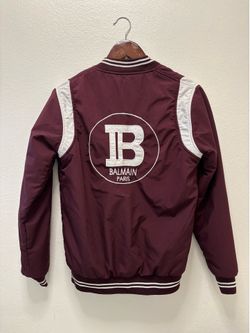 Balmain varsity jacket small