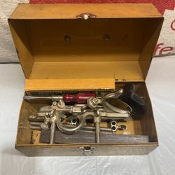 STANLEY No 45 Sweetheart Combination Plane with Cutters & Steel Box