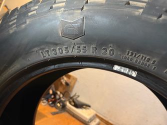 Set of 4 LT 305/55 R20 All-Terrain Tire